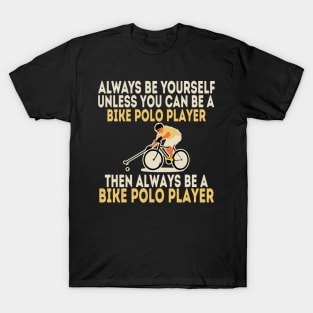 Bike Polo Player T-Shirt